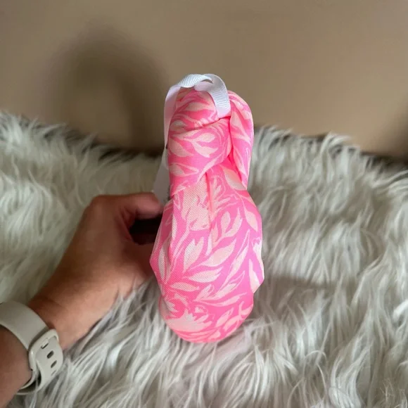 {Lilly Pulitzer} Slim Knotted Headband in Rousseau Pink Tulip To Tango - NWT - Picture 3 of 10
